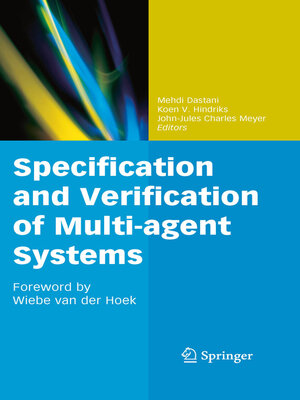 cover image of Specification and Verification of Multi-agent Systems